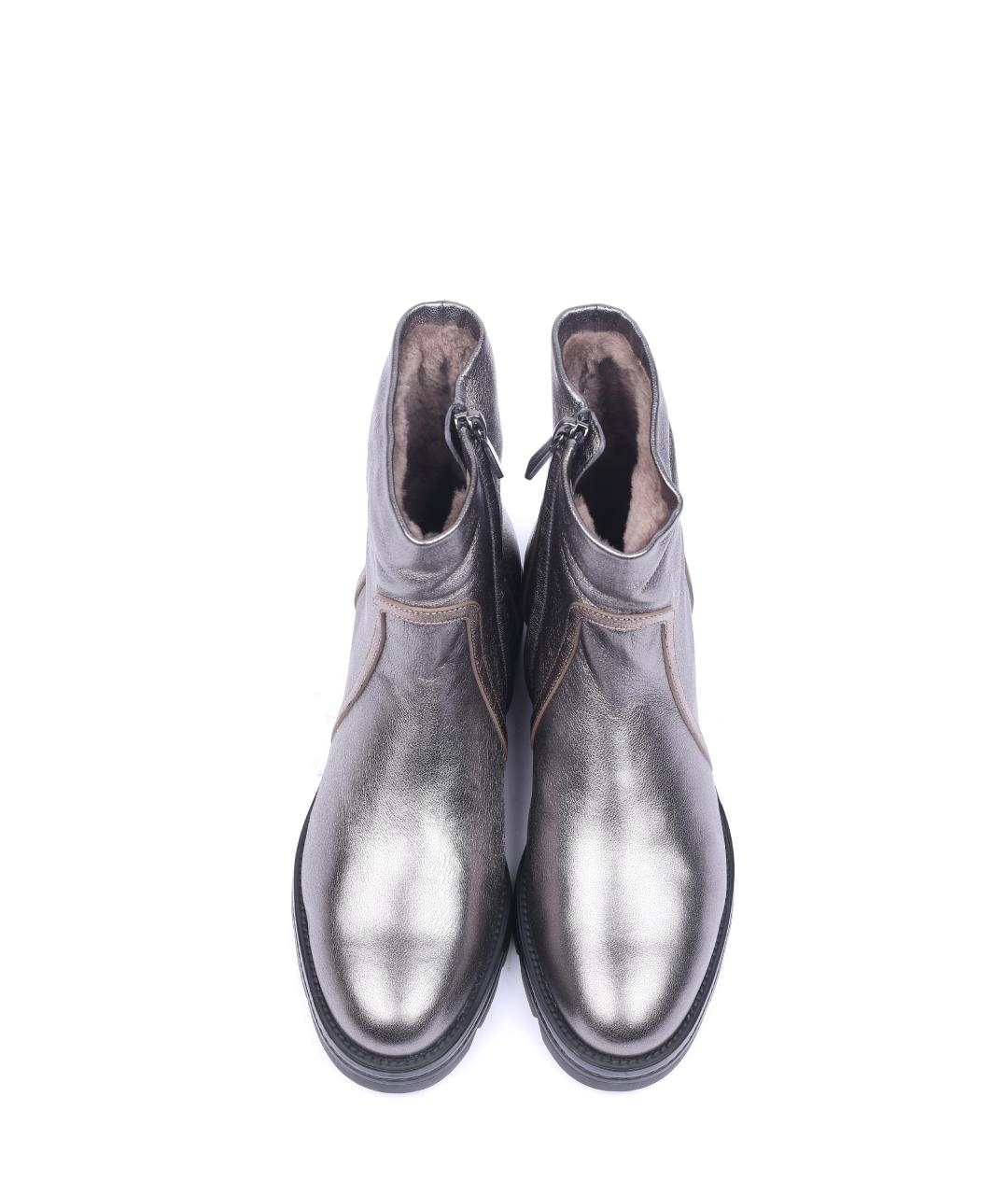 SANTONI Серебряные ботинки, фото 2