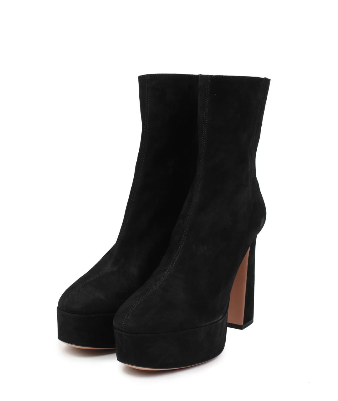 AQUAZZURA Черные ботильоны, фото 2