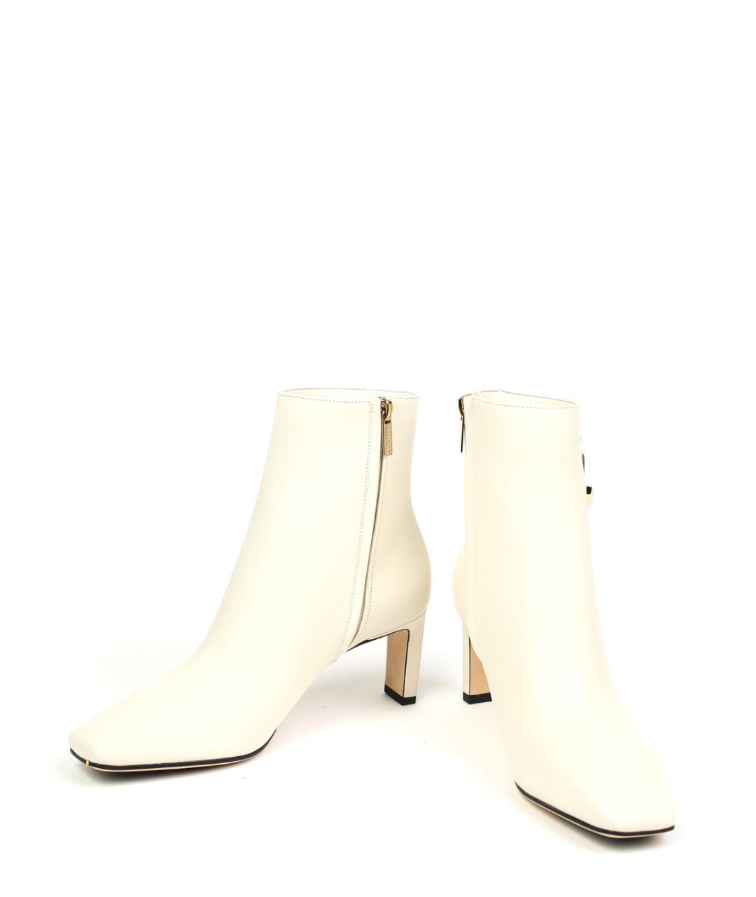 JIMMY CHOO Белые ботильоны, фото 3