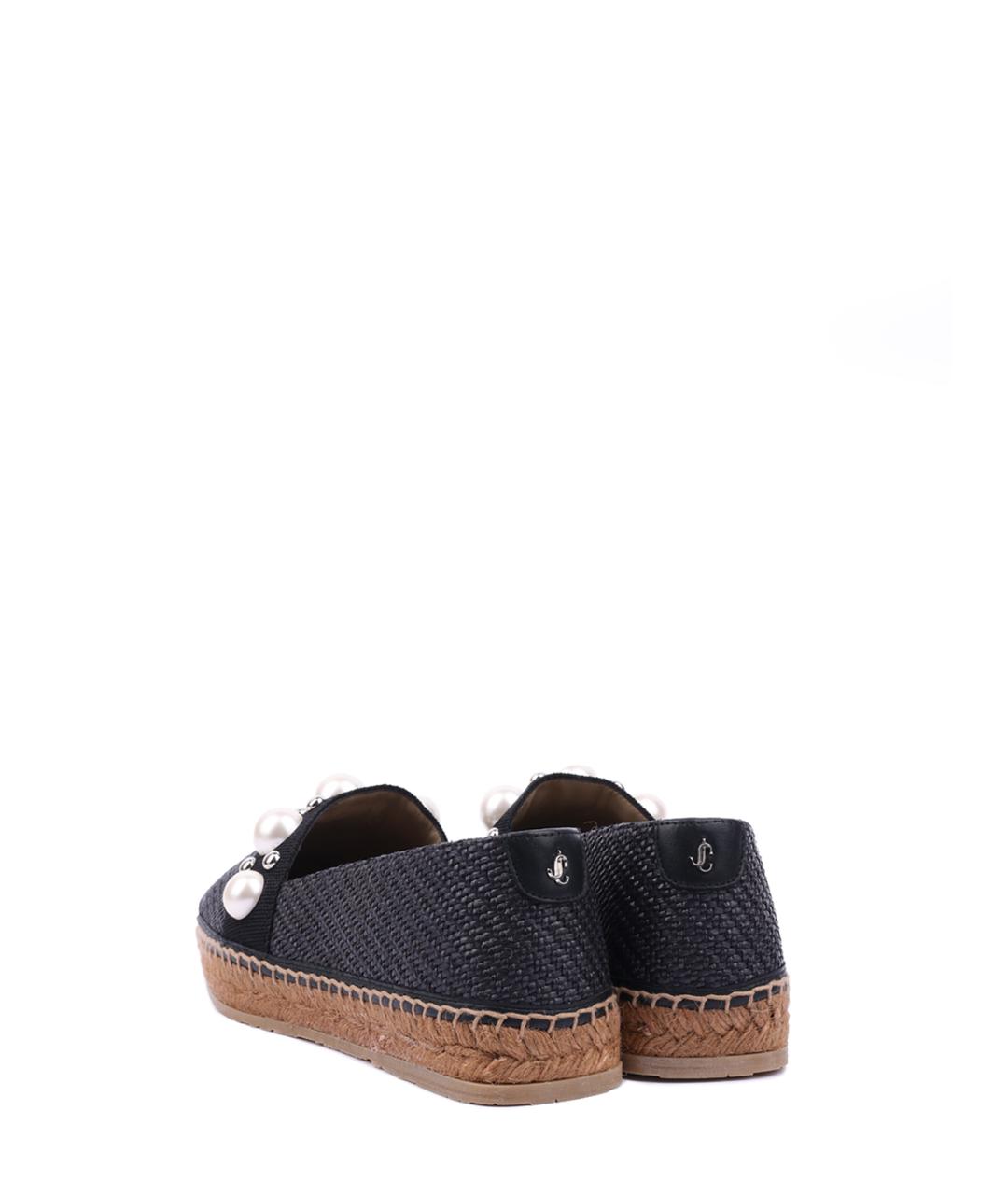 JIMMY CHOO Черные эспадрильи, фото 4