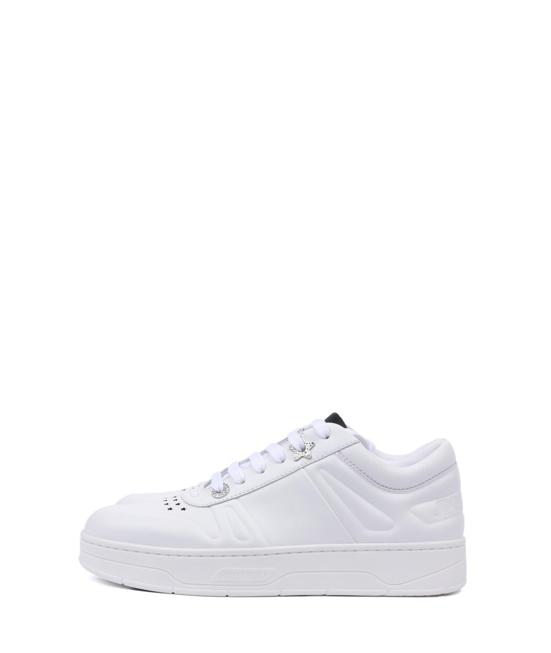 JIMMY CHOO Белые кеды, фото 7