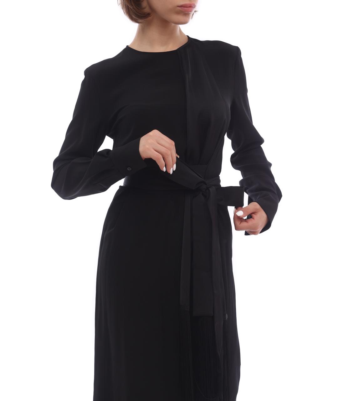 VICTORIA BECKHAM Черное вечернее платье, фото 3