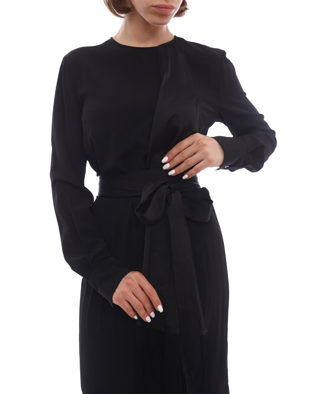 VICTORIA BECKHAM Черное вечернее платье, фото 2