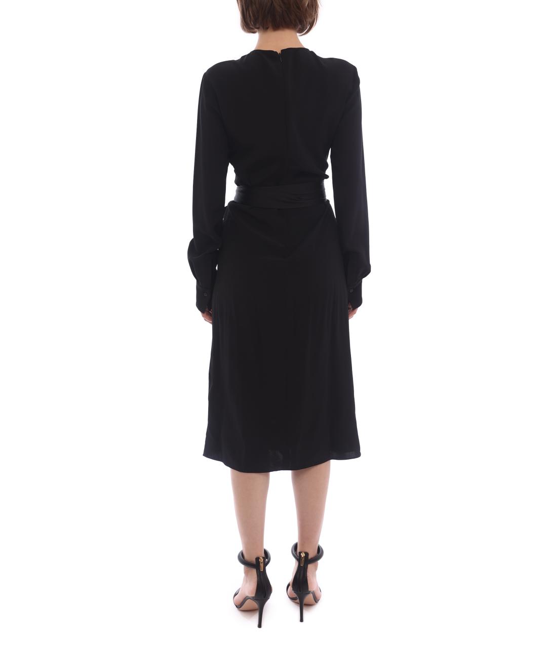 VICTORIA BECKHAM Черное вечернее платье, фото 5