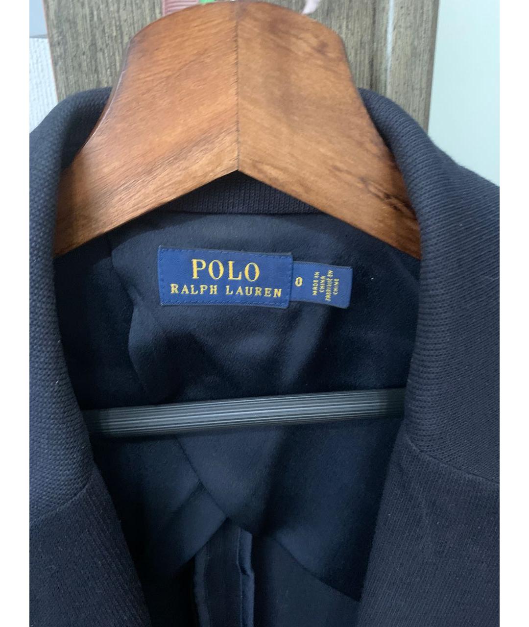 POLO RALPH LAUREN Синий хлопковый жакет/пиджак, фото 3
