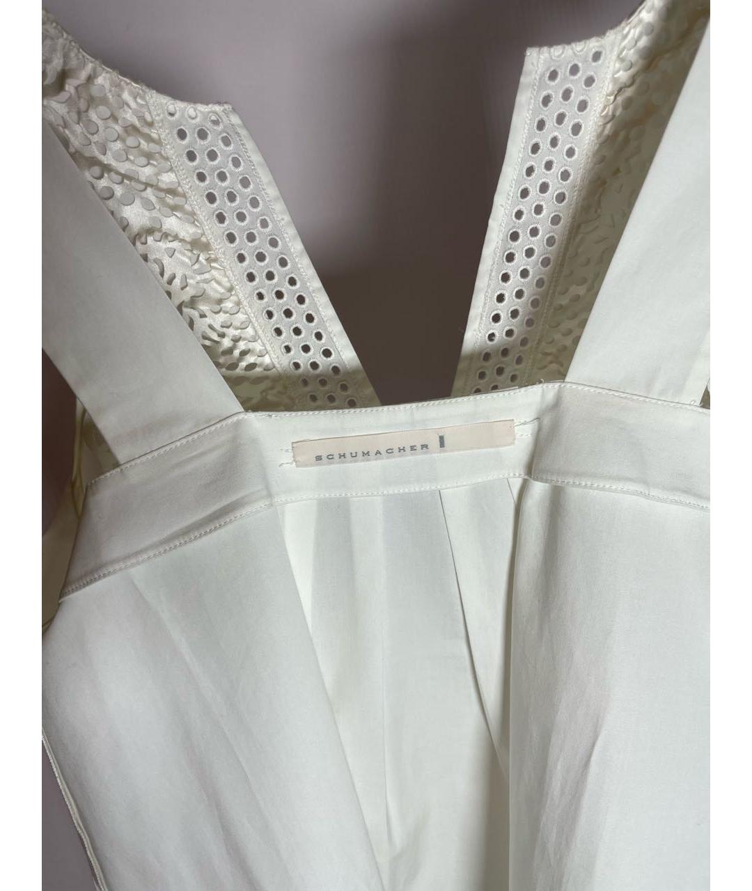 DOROTHEE SCHUMACHER Белая хлопковая блузы, фото 4