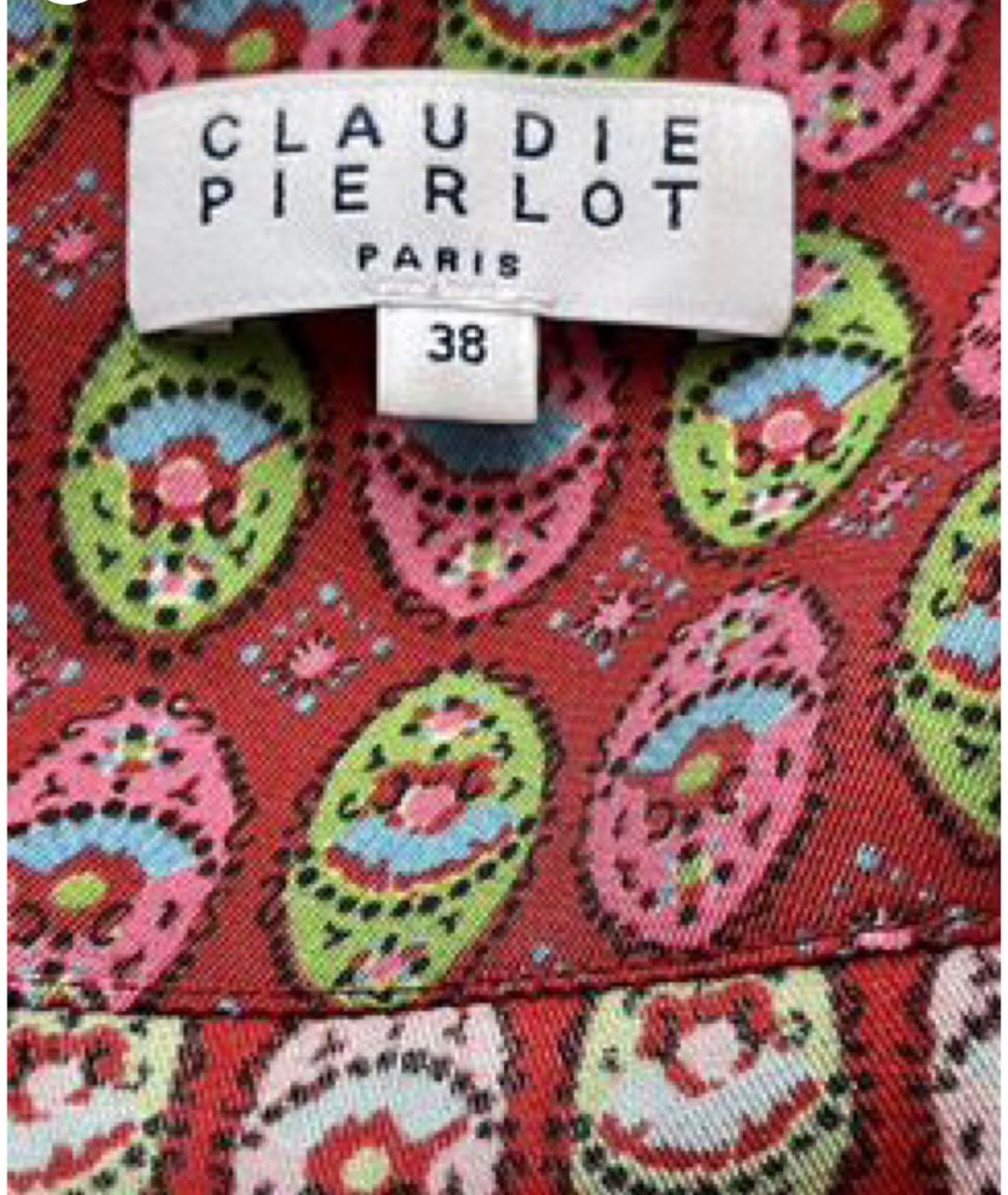 Claudie Pierlot Мульти вискозное повседневное платье, фото 3