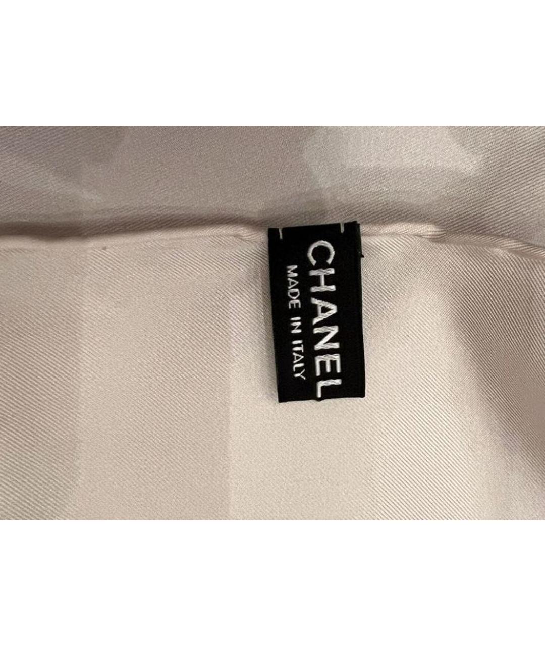 CHANEL PRE-OWNED Шелковый платок, фото 6