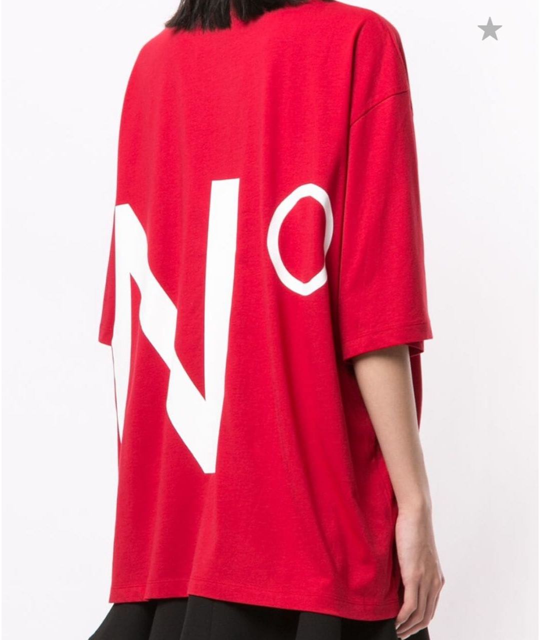 NO. 21 Красная хлопковая рубашка, фото 3