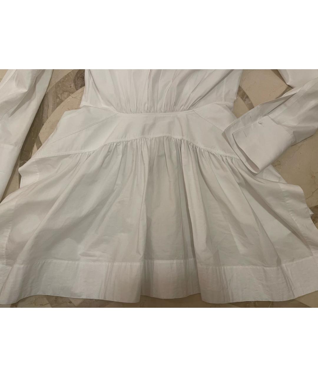 ALAIA Белая хлопковая блузы, фото 4