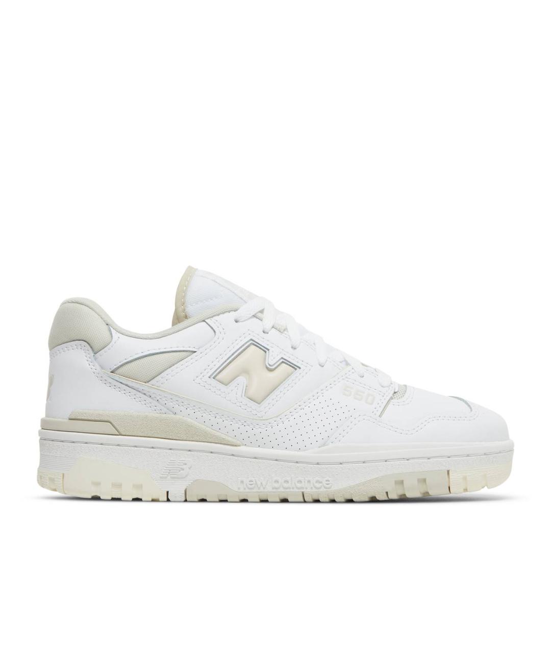 NEW BALANCE Бежевые кожаные кроссовки, фото 2