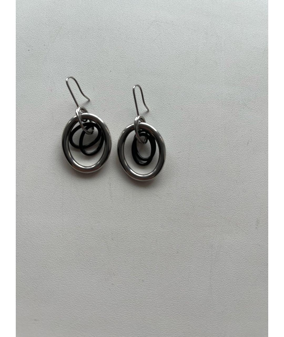 CALVIN KLEIN Серебряные металлические серьги, фото 3