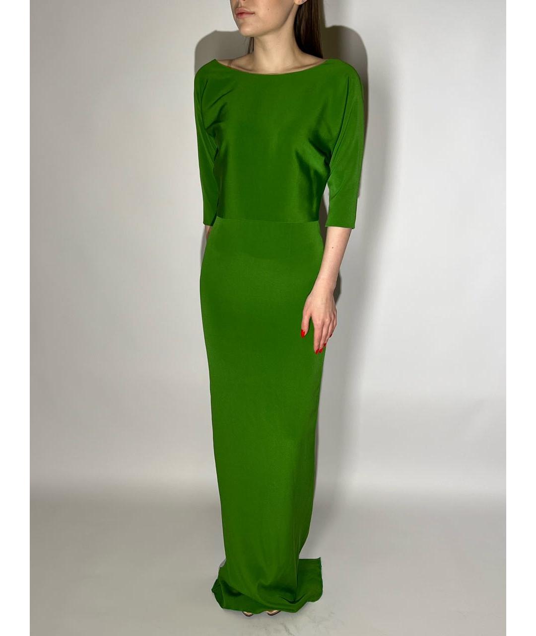 ALEXANDER TEREKHOV Зеленые вечернее платье, фото 5