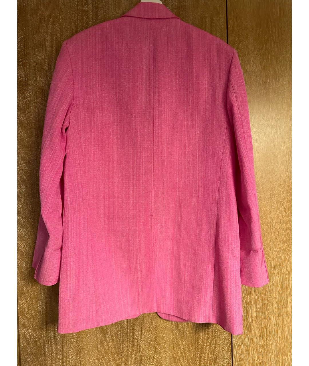 JACQUEMUS Розовый жакет/пиджак, фото 2