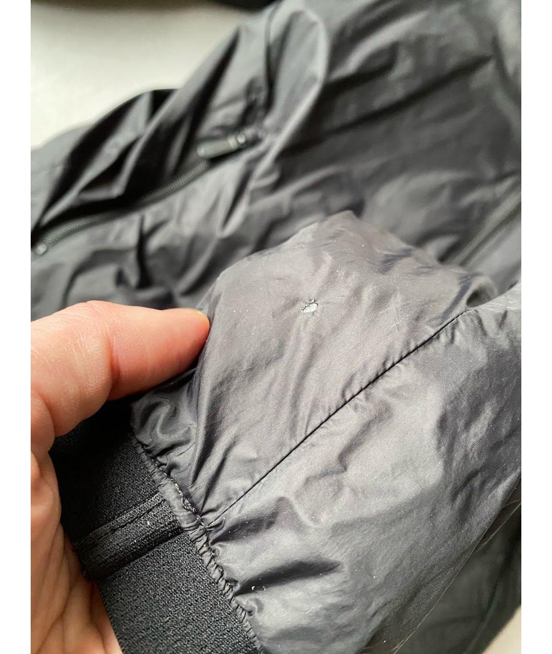 EMPORIO ARMANI Антрацитовая полиамидовая куртка, фото 8