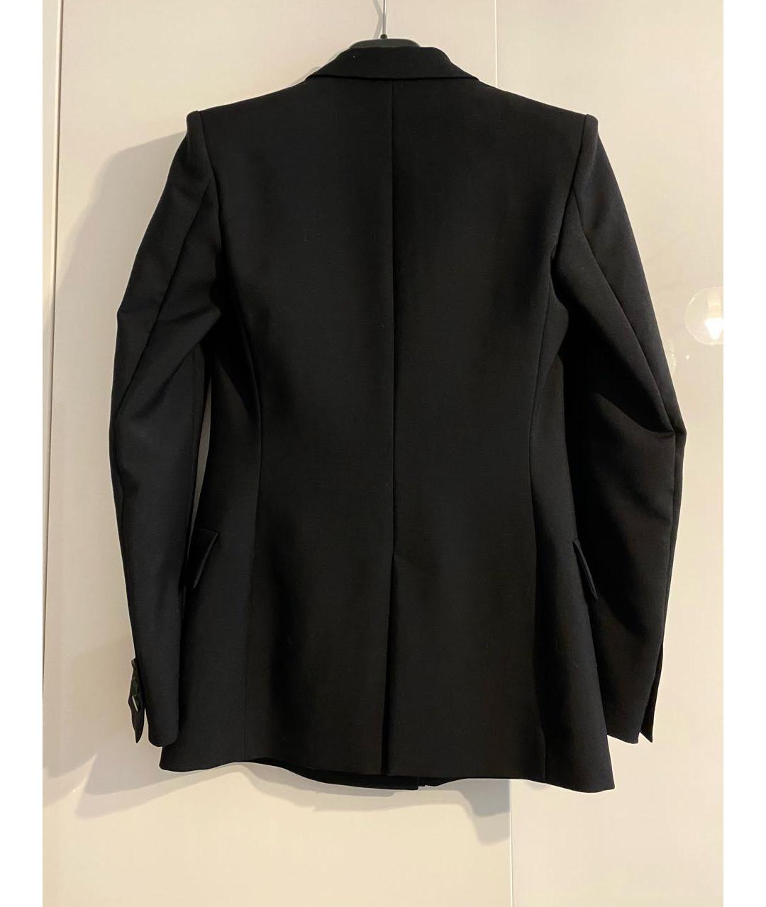 VALENTINO Черный шерстяной жакет/пиджак, фото 3