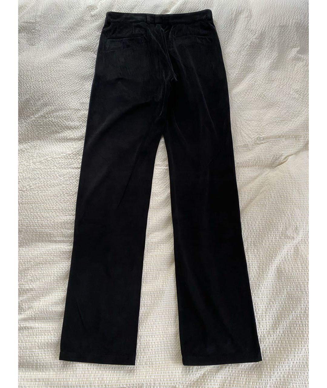 ARMANI COLLEZIONI Черные повседневные брюки, фото 2