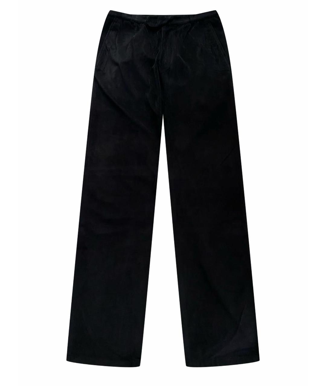 ARMANI COLLEZIONI Черные повседневные брюки, фото 1