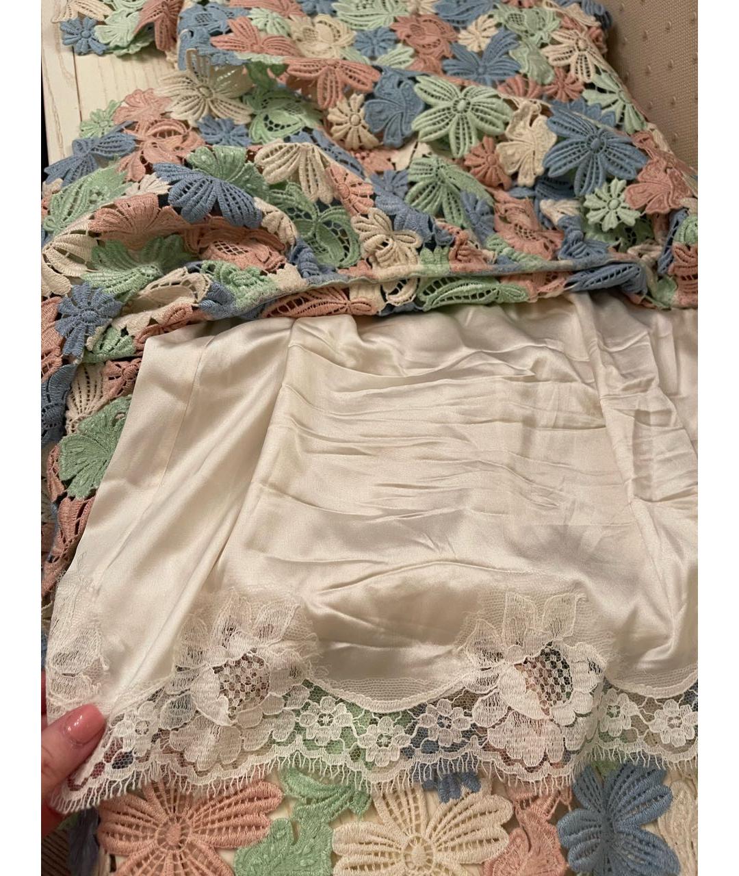 DOLCE&GABBANA Мульти хлопковое платье, фото 3