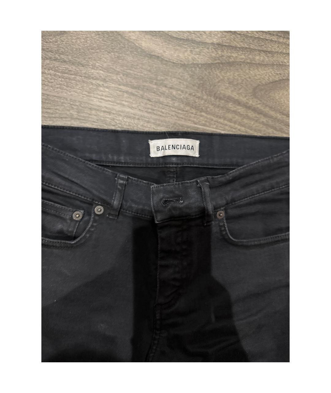 BALENCIAGA Серые джинсы слим, фото 3