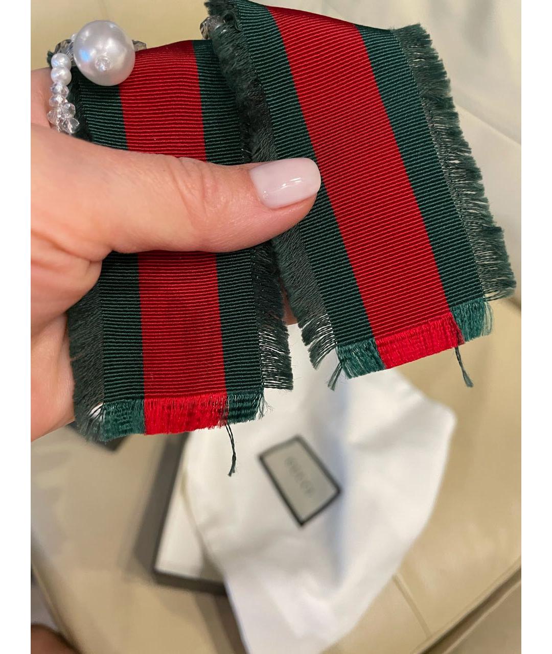 GUCCI Зеленая булавка / брошь, фото 5
