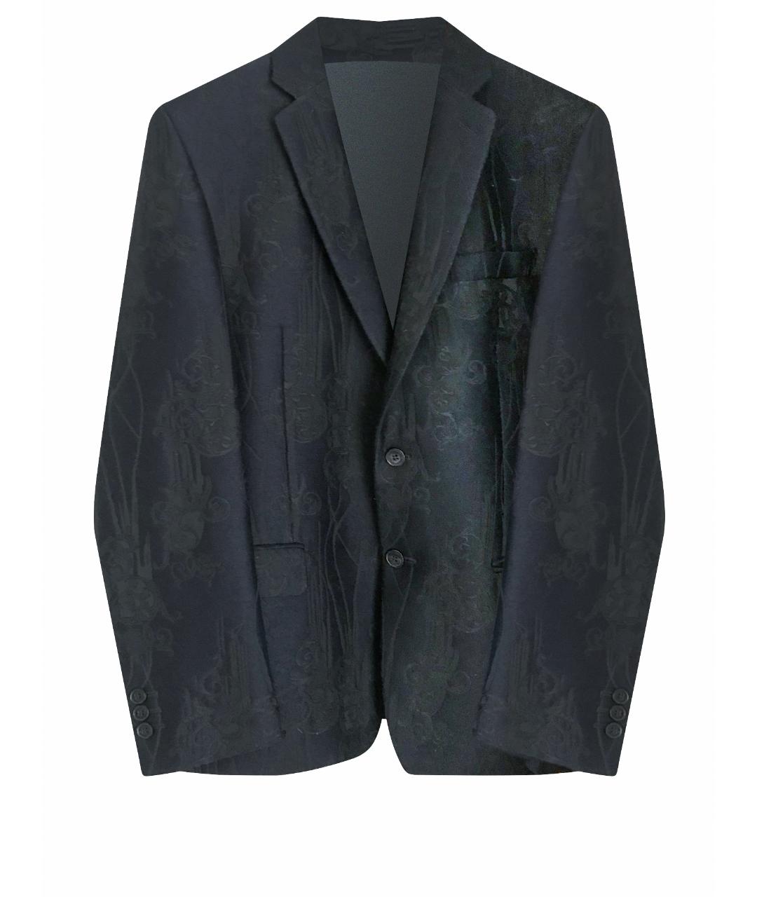 VERSACE COLLECTION Темно-синий кашемировый пиджак, фото 1