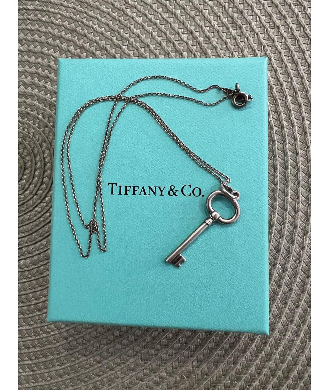 TIFFANY&CO Серебряная серебряная подвеска, фото 2