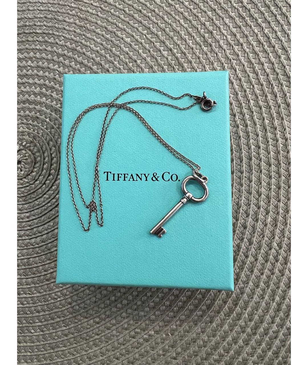 TIFFANY&CO Серебряная серебряная подвеска, фото 4