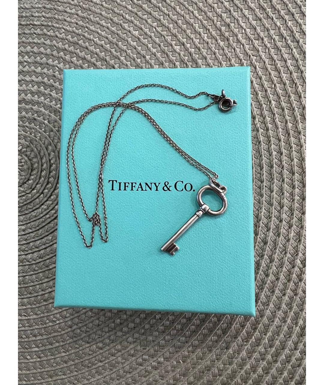 TIFFANY&CO Серебряная серебряная подвеска, фото 3