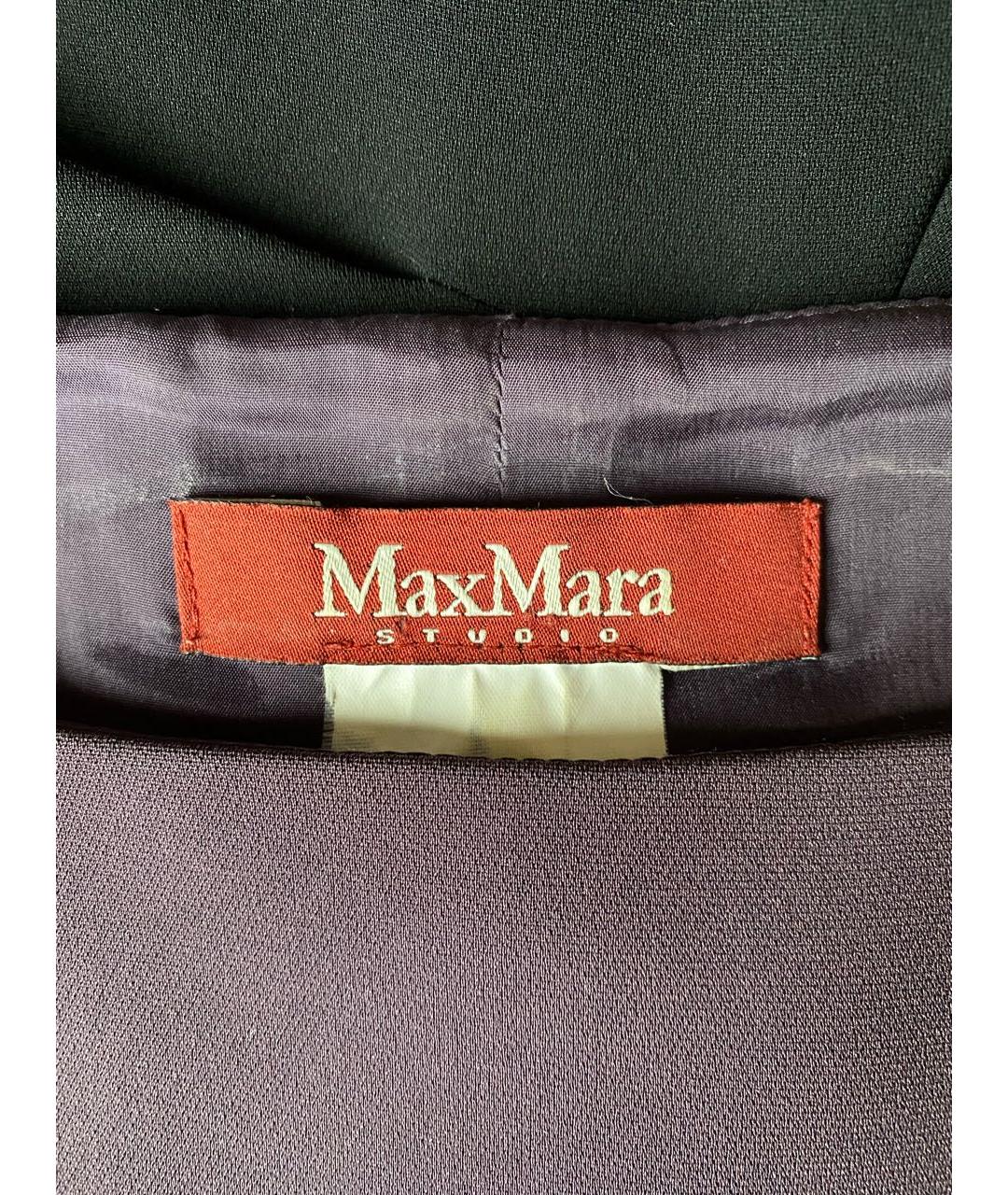 MAX MARA STUDIO Фиолетовое коктейльное платье, фото 3