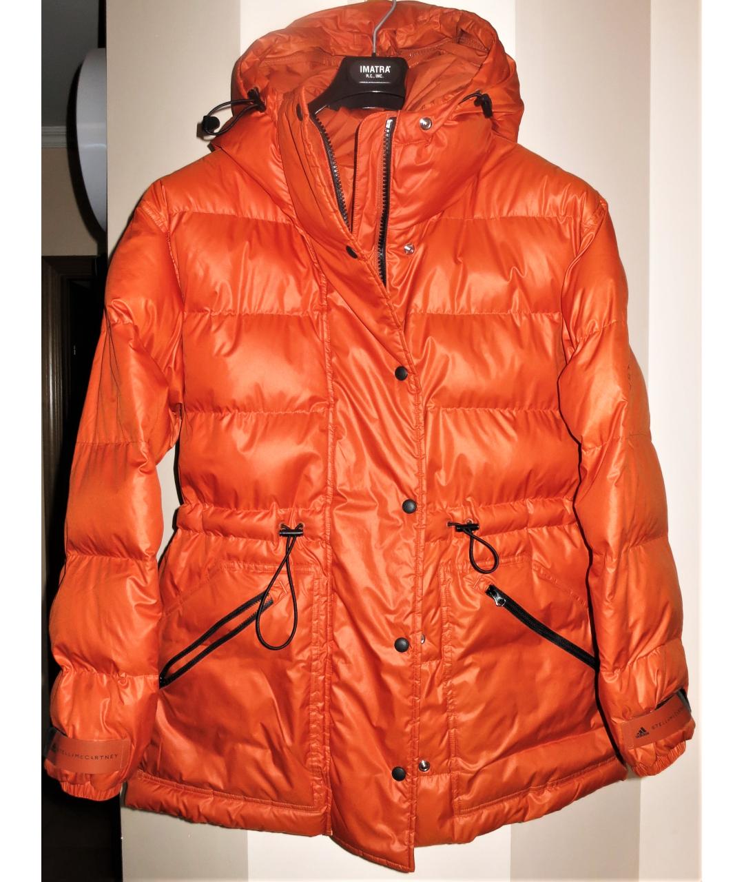 ADIDAS BY STELLA MCCARTNEY Оранжевая полиамидовая куртка, фото 6