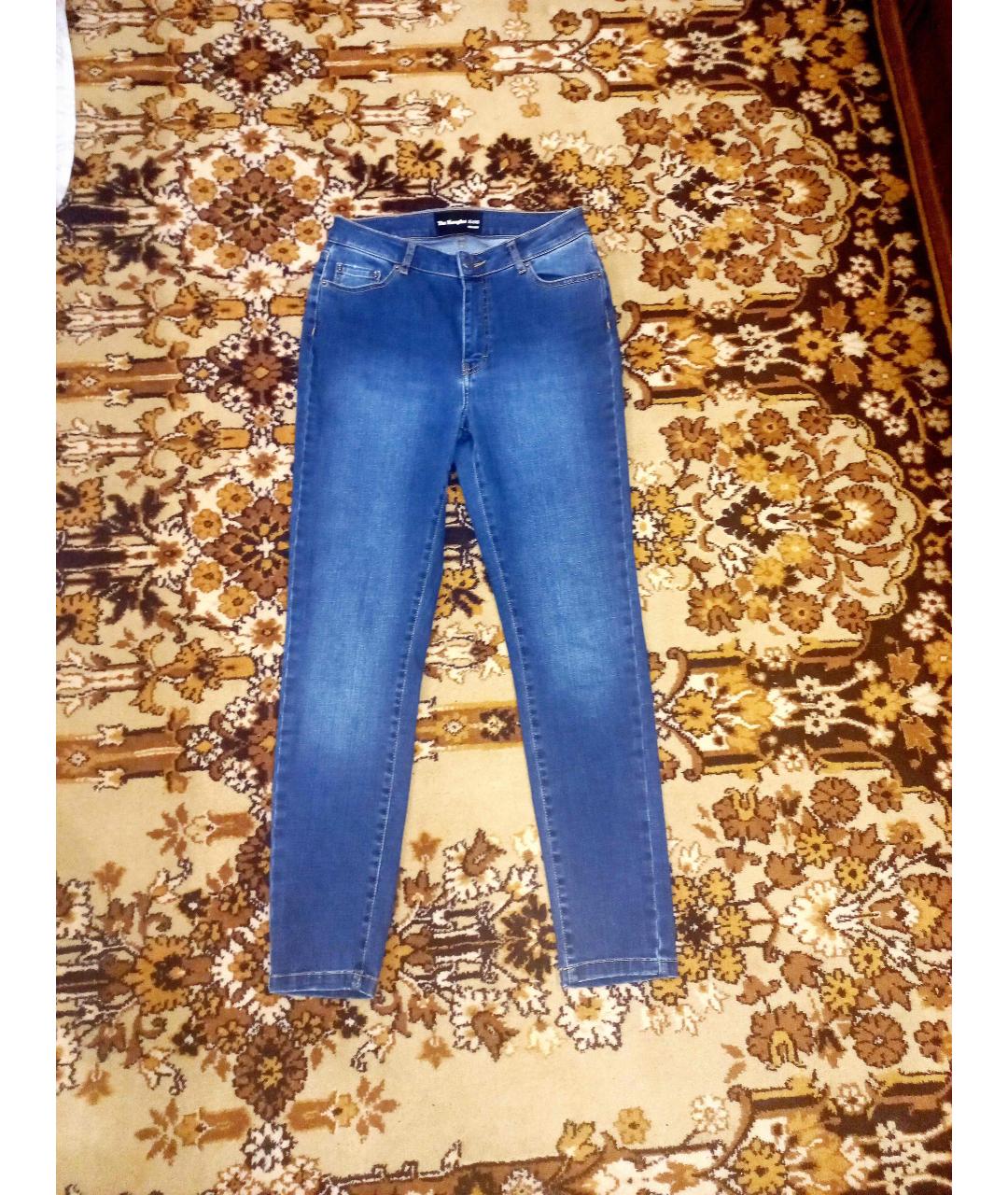 THE KOOPLES Синие хлопковые джинсы слим, фото 9