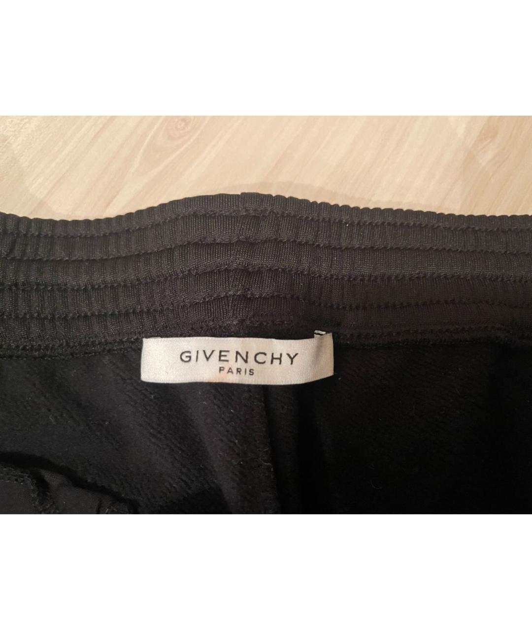 GIVENCHY Черные вискозные брюки широкие, фото 5