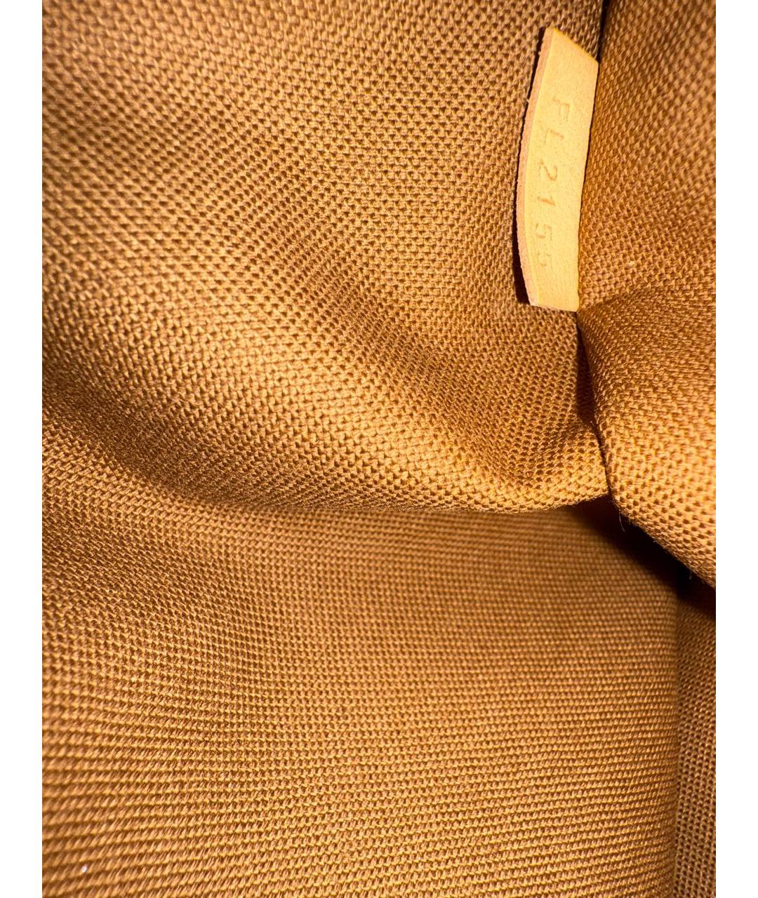 LOUIS VUITTON Коричневый кожаный рюкзак, фото 6
