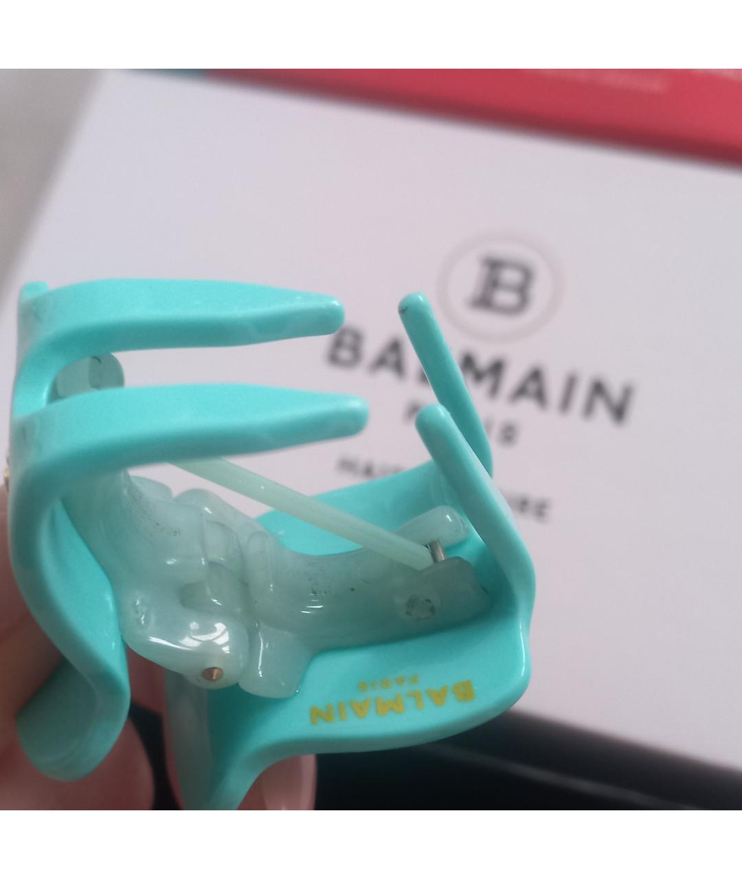 BALMAIN Бирюзовая заколка, фото 4