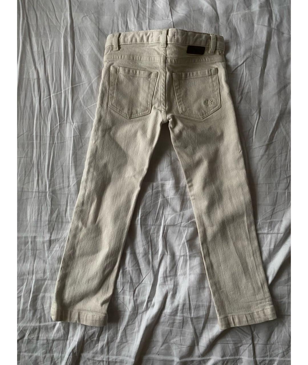 BONPOINT Бежевые деним детские джинсы, фото 2