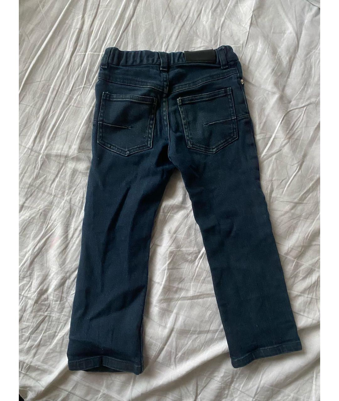 BABY DIOR Темно-синие деним детские джинсы, фото 2