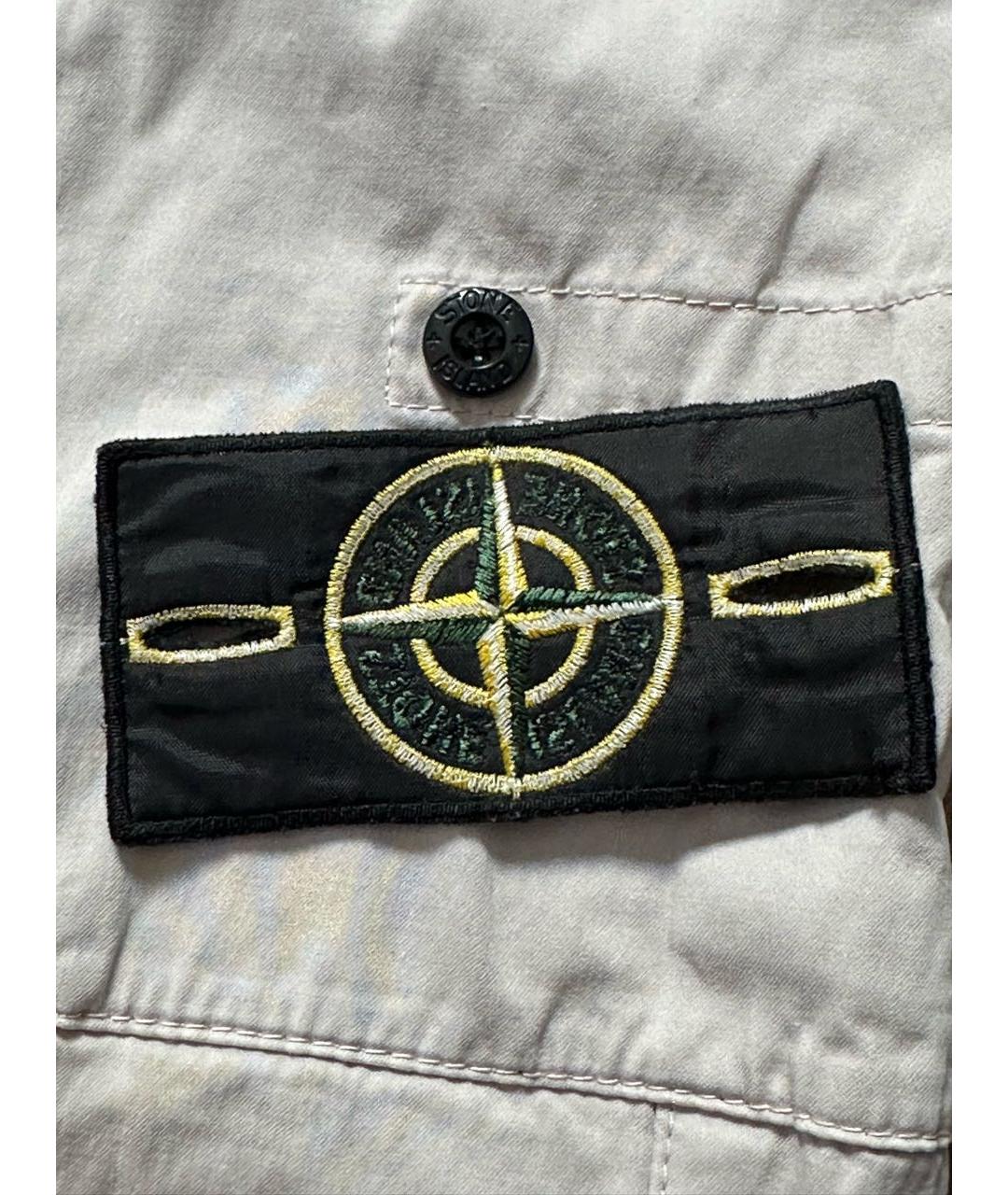 STONE ISLAND Хлопко-эластановые повседневные брюки, фото 5