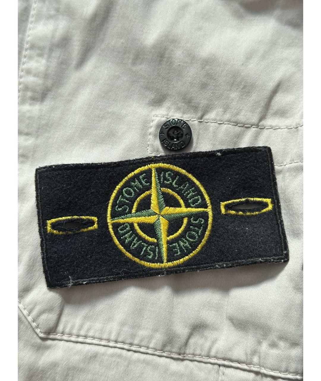 STONE ISLAND Хлопко-эластановые повседневные брюки, фото 4