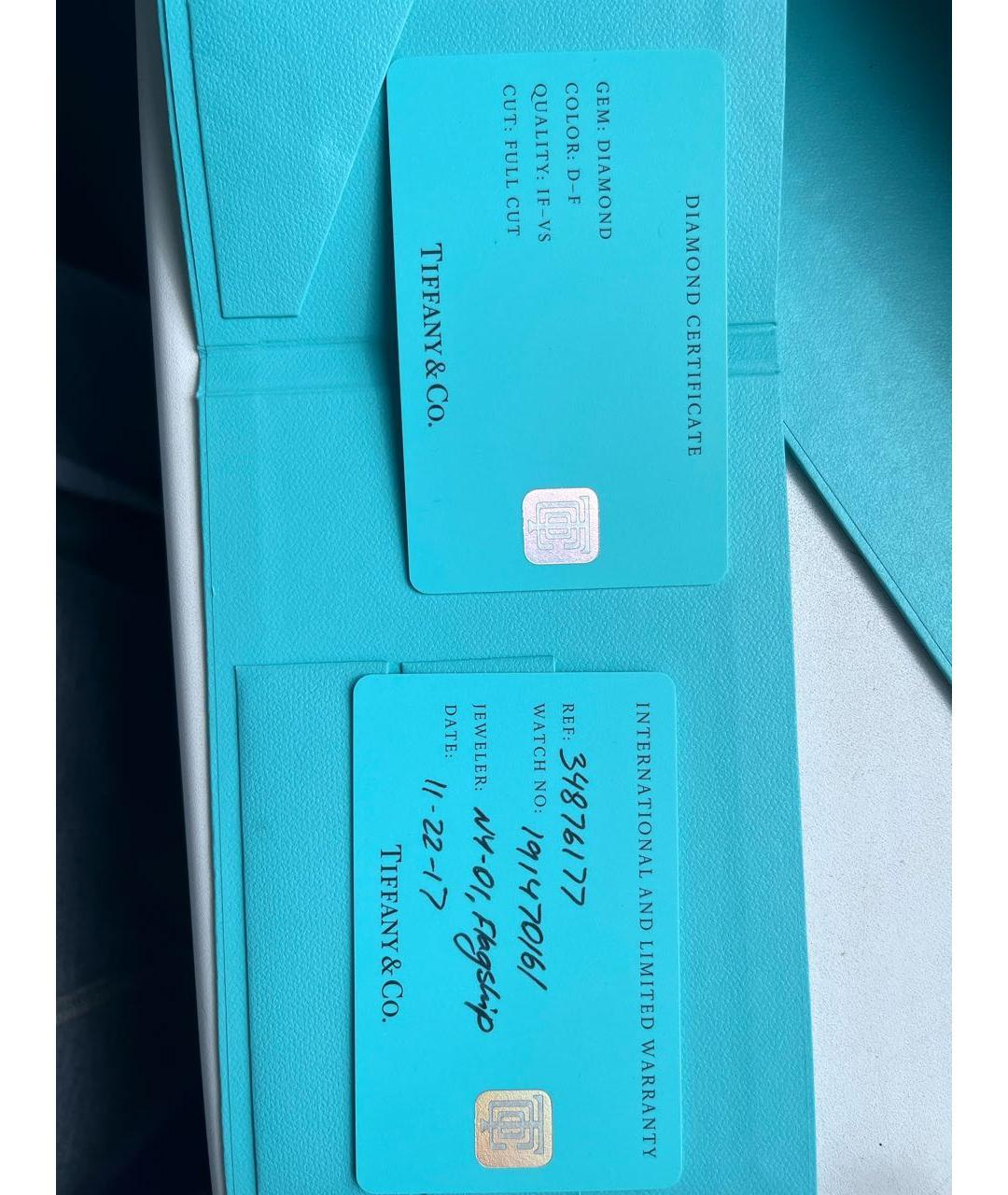 TIFFANY&CO Серебряные часы из белого золота, фото 7