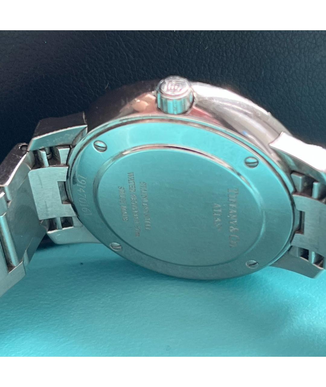 TIFFANY&CO Серебряные часы из белого золота, фото 2