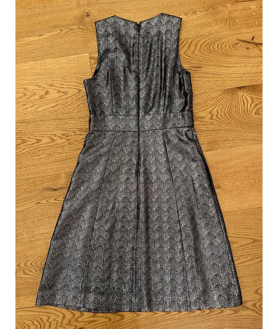 MICHAEL KORS Серебряное синтетическое коктейльное платье, фото 2