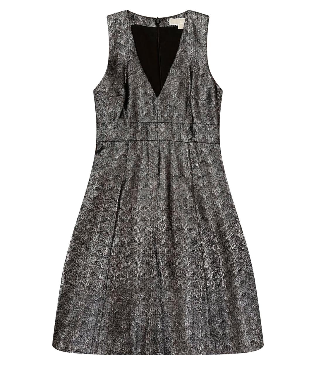 MICHAEL KORS Серебряное синтетическое коктейльное платье, фото 1