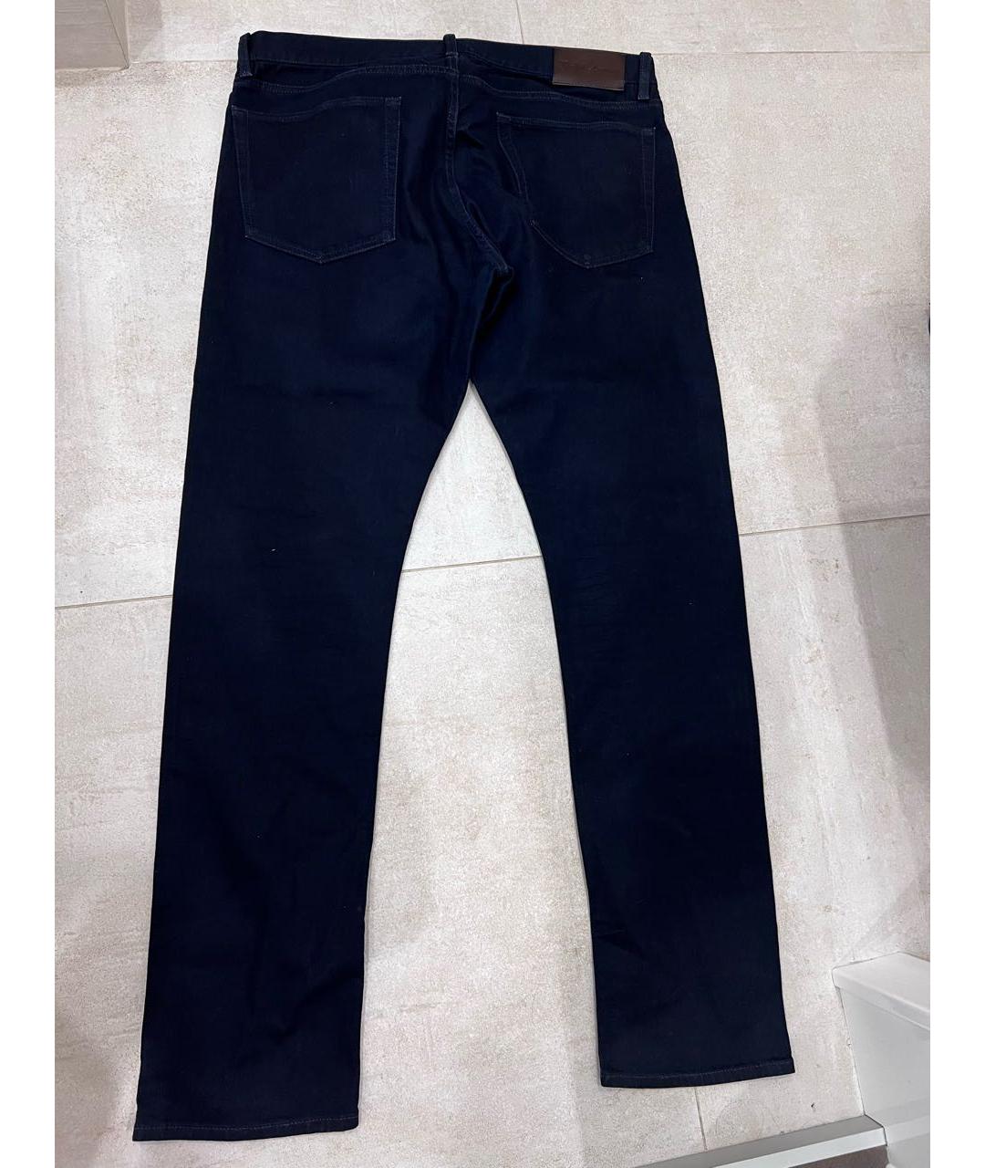 RALPH LAUREN DENIM & SUPPLY Темно-синие хлопковые джинсы скинни, фото 2