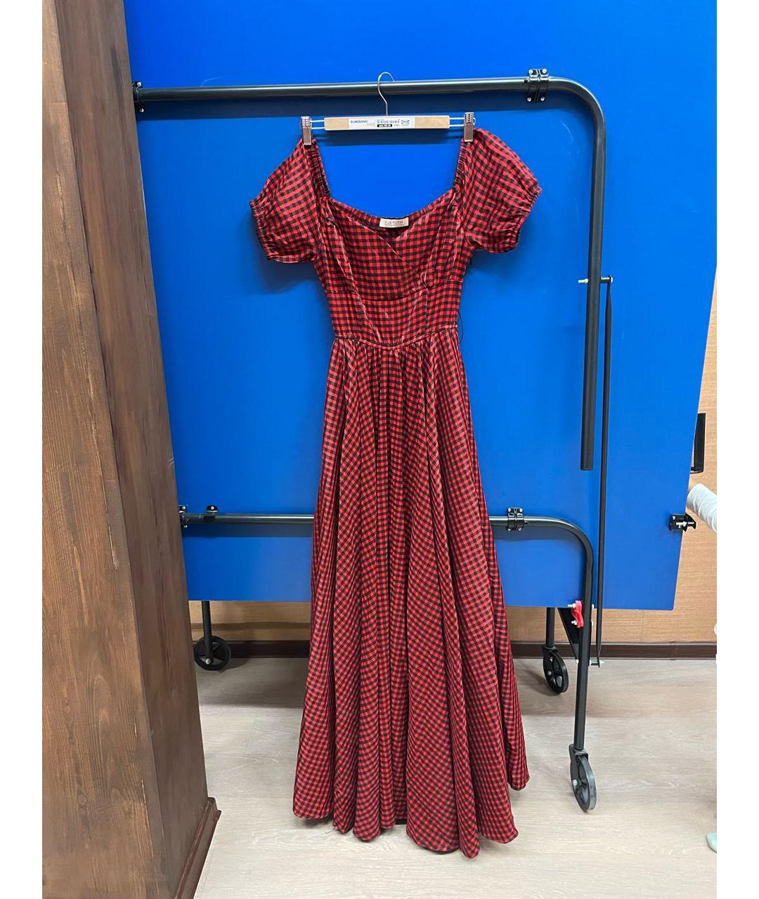 A LA RUSSE Красное полиэстеровое вечернее платье, фото 5