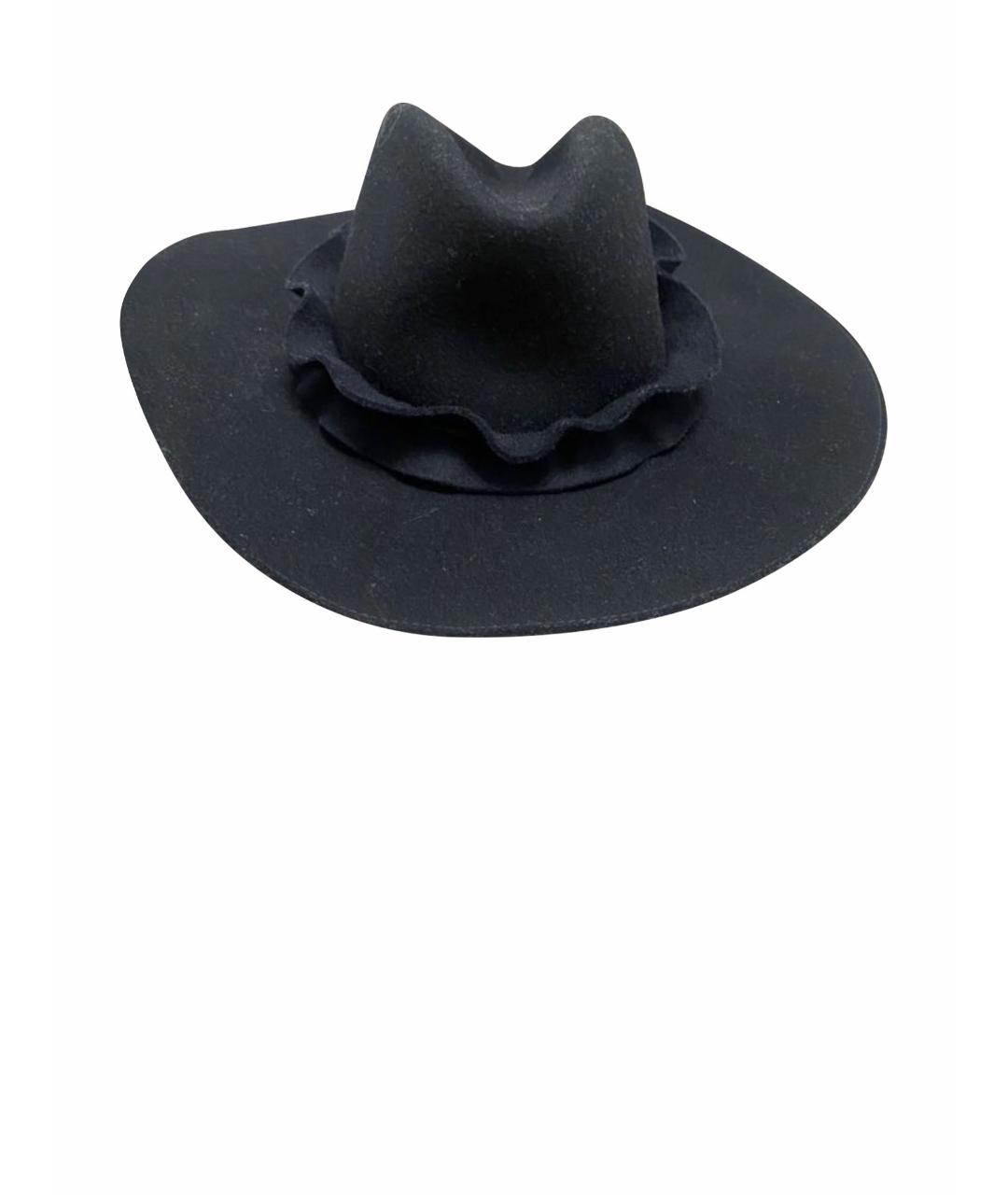 SONIA RYKIEL VINTAGE Черная шляпа, фото 1