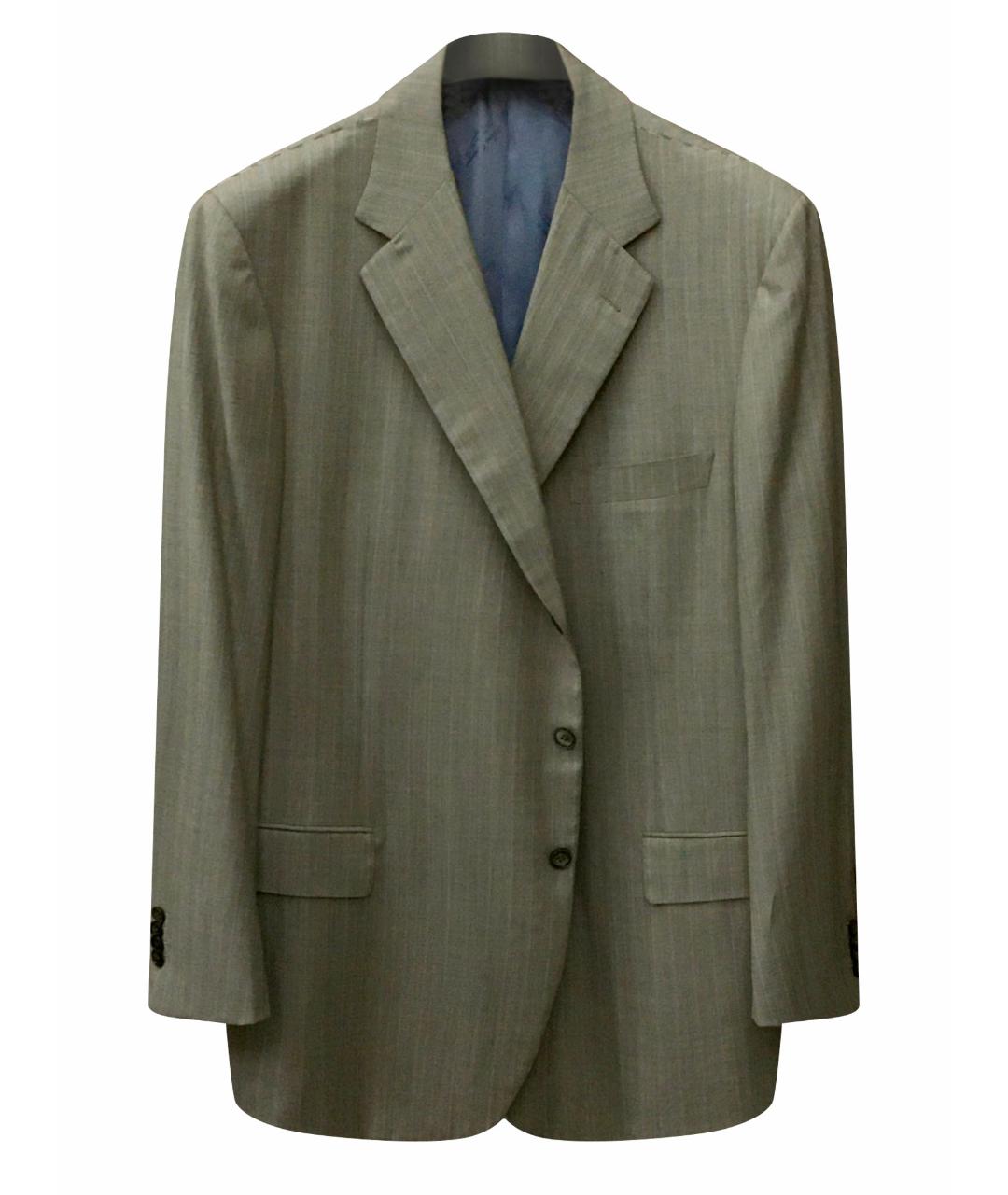 SARTORIA CASTANGIA Бежевый шерстяной пиджак, фото 1