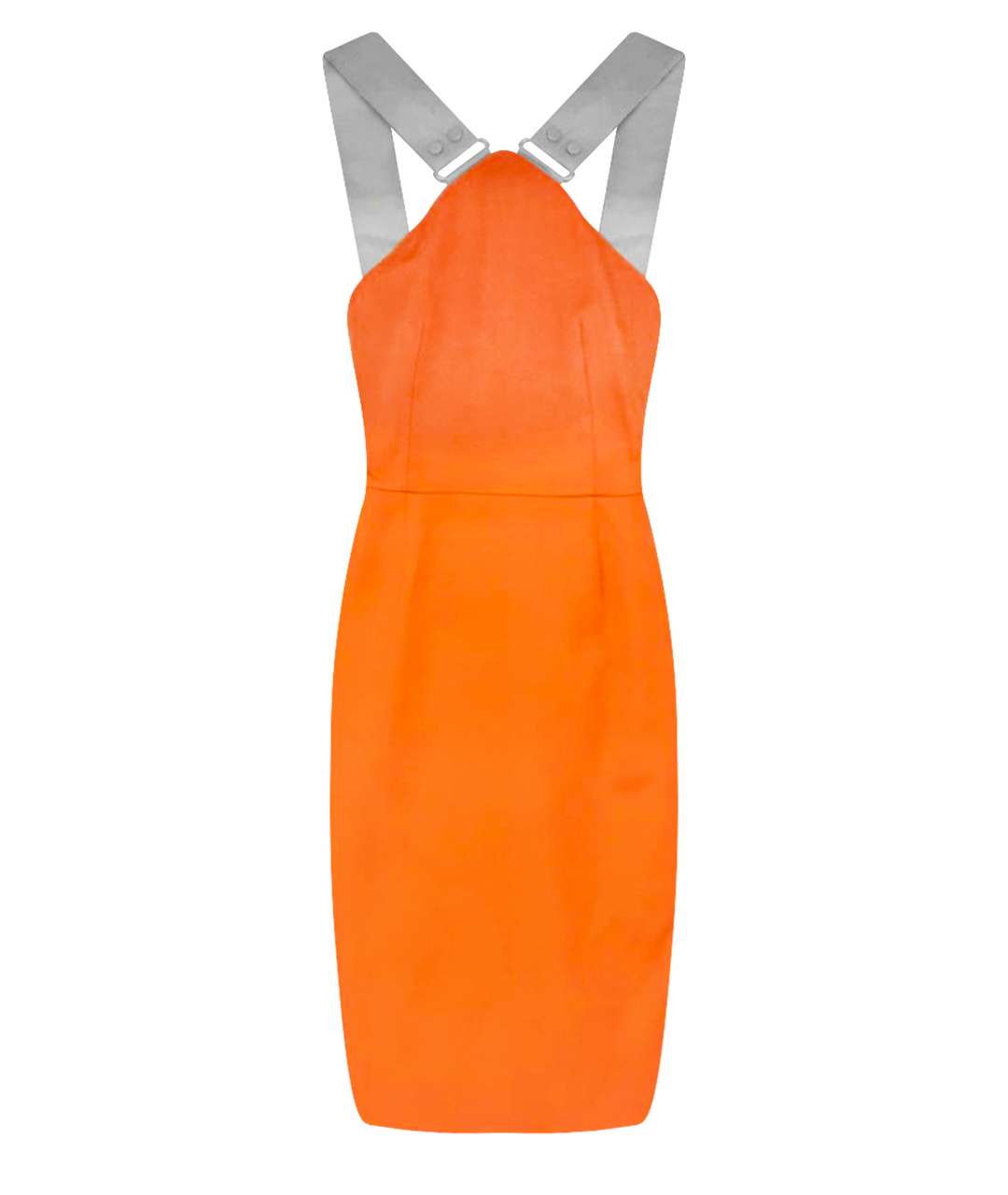 VICTORIA BECKHAM Оранжевое платье, фото 1