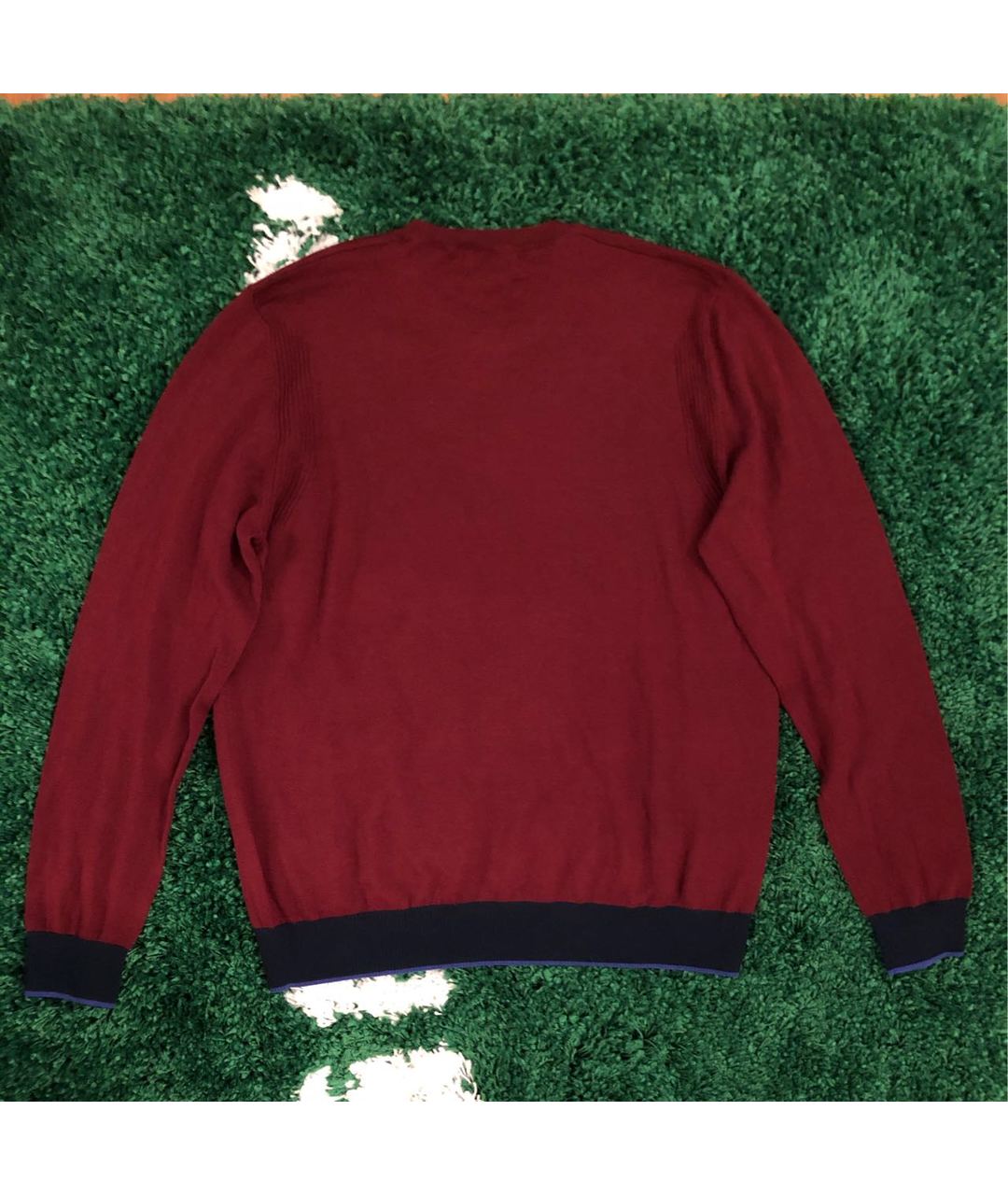 ICE PLAY Бордовый шерстяной джемпер / свитер, фото 2