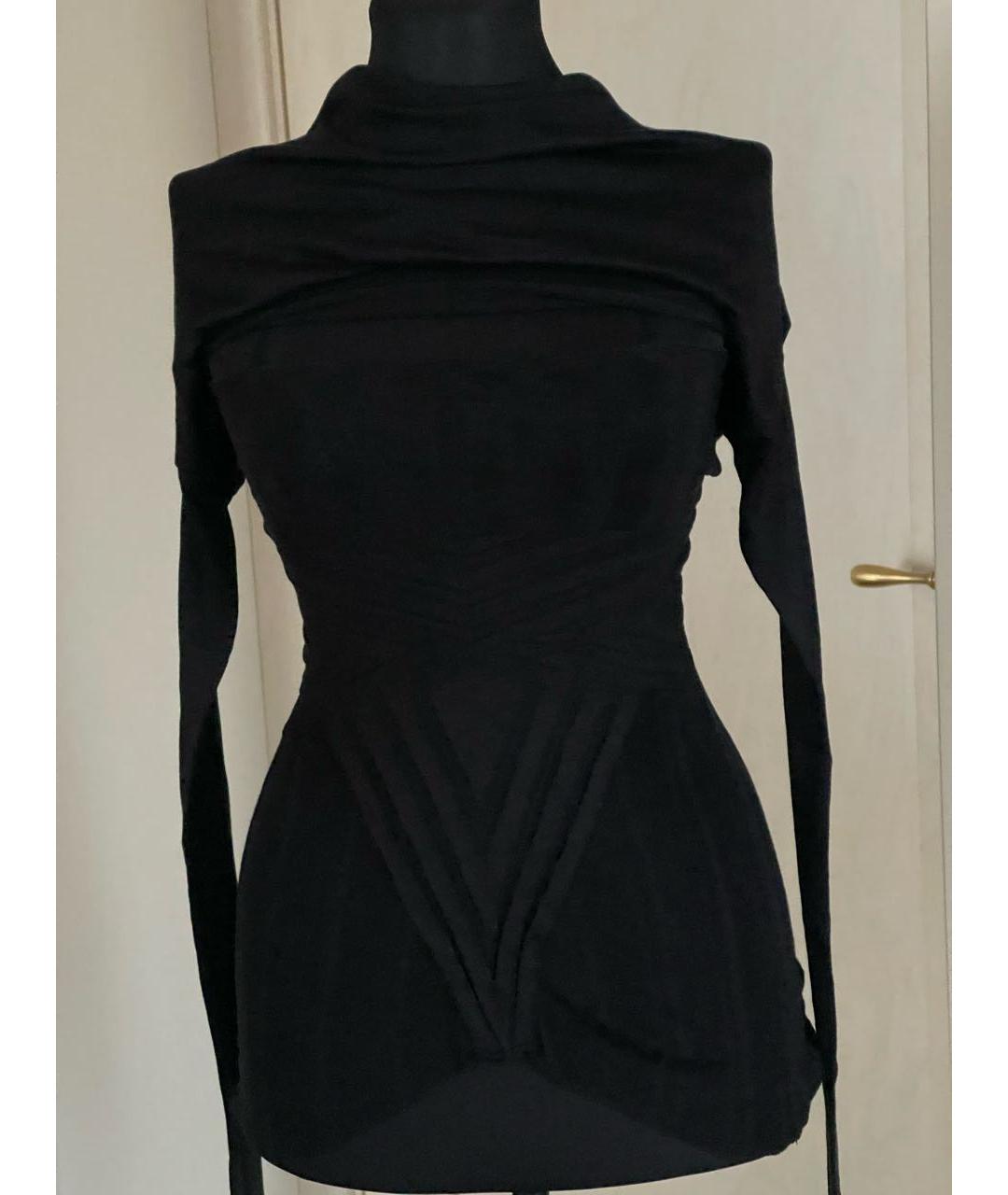 SPORTMAX Черный джемпер / свитер, фото 6